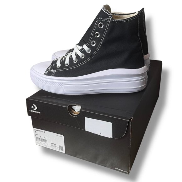 Converse Chuck Taylor All Star Move Platform High Top Women’s 8 Sneaker 568497C - Picture 7 of 12